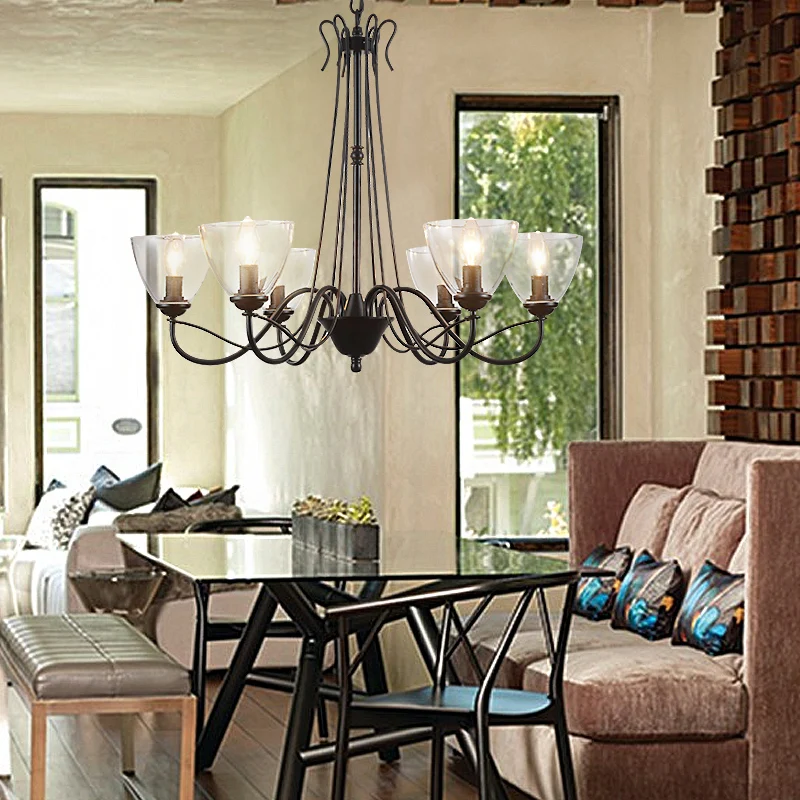 

Modern Design 8/6/5 Bulbs Lamp for Living Room Dinning Room hotel Decor