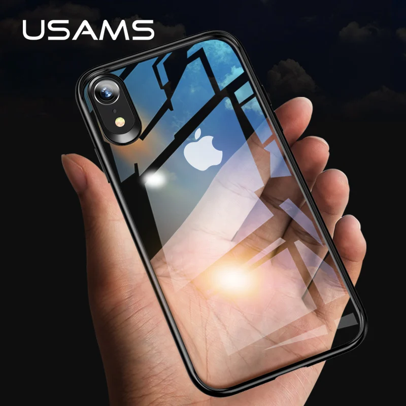 Новые USAMS мобильный чехол для телефона iPhone 2018 XS XSPlus Полный Защитные ТПУ