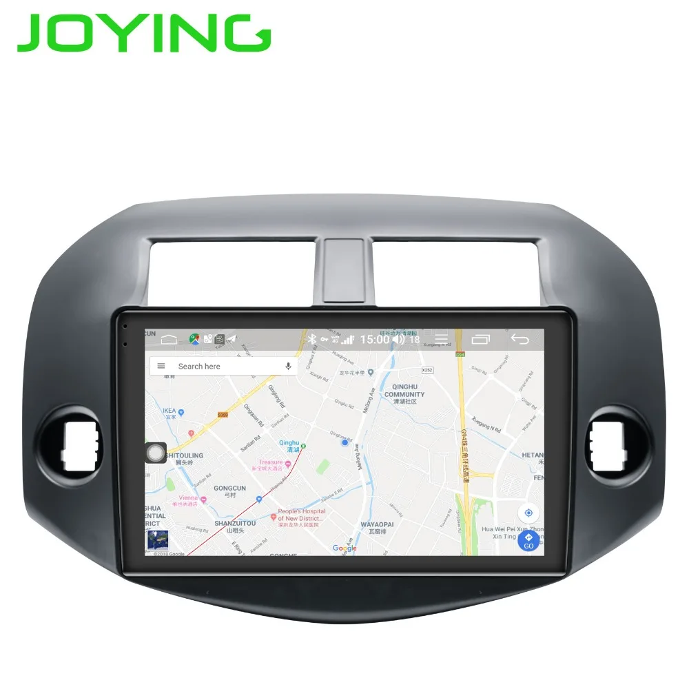 

JOYING Android 8.1 4GB+64GB Octa Core support 4G stereo one din car radio player Voice Command IPS FOR Toyota RAV4 2007-2011 HD