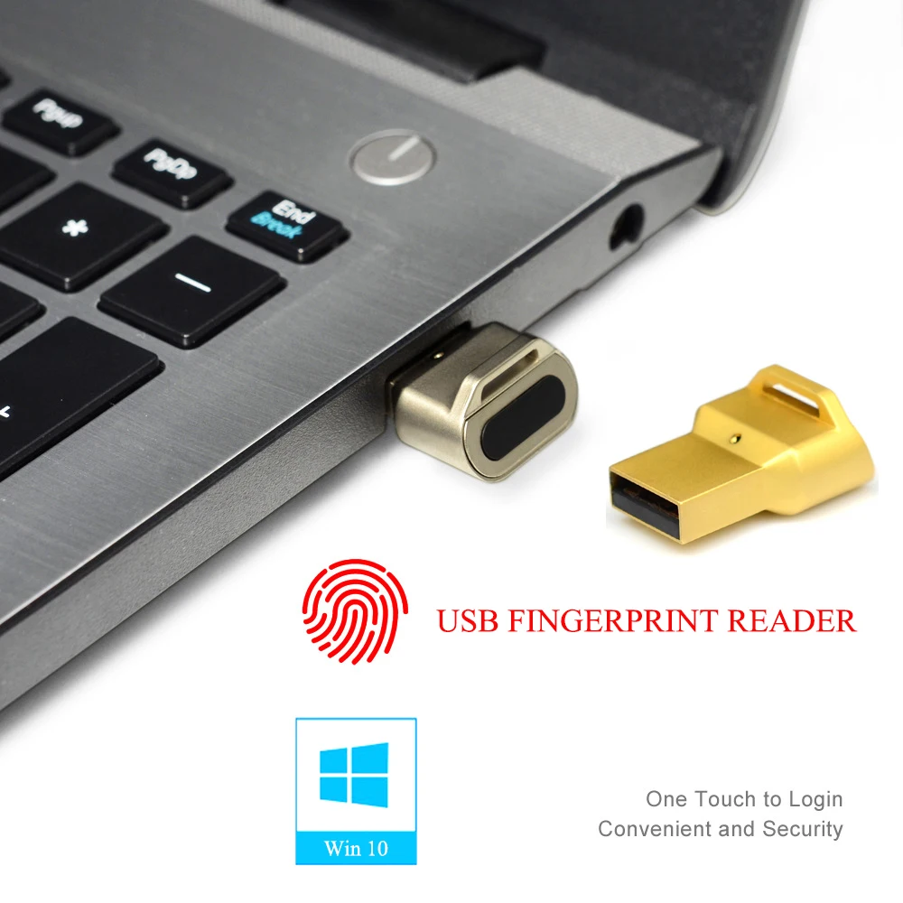 Модуль считывания отпечатков пальцев USB устройство распознавания для Windows 10