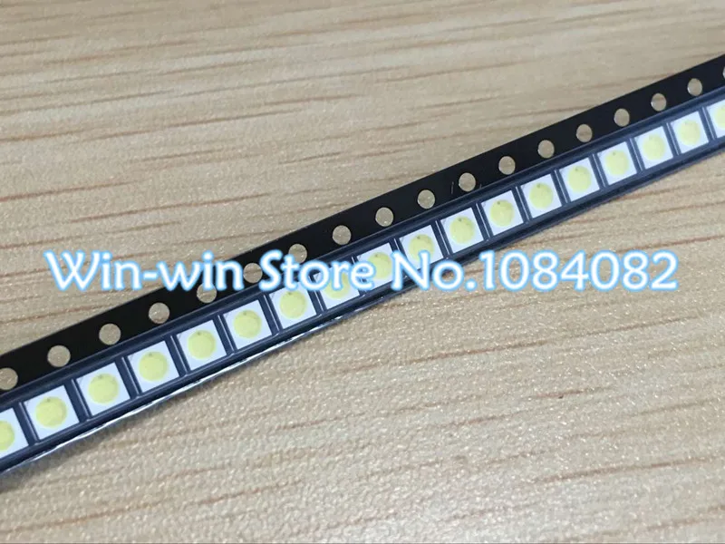 

100pcs Lextar LED Backlight High Power LED 1.8W 3030 6V Cool white 150-187LM PT30W45 V1 TV Application 3030 smd led diode