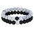 2pcs/set Couples Natural Stone Beaded Bracelet for Men Women 7