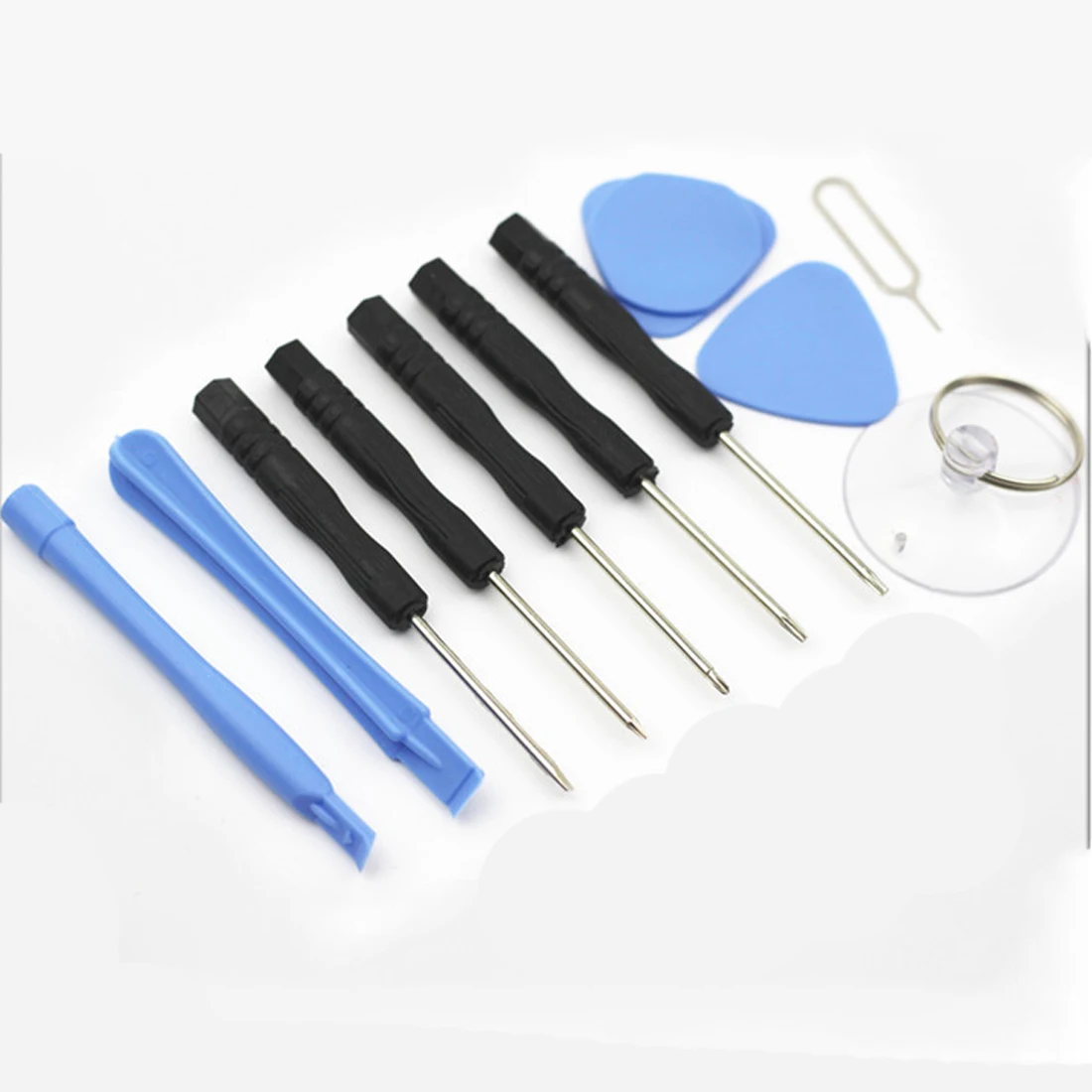

11 in 1 Mobile Phones Opening Pry Screwdriver Tool Set for iphone Samsung For Sony Cell Phone Repair Kit Tools Set