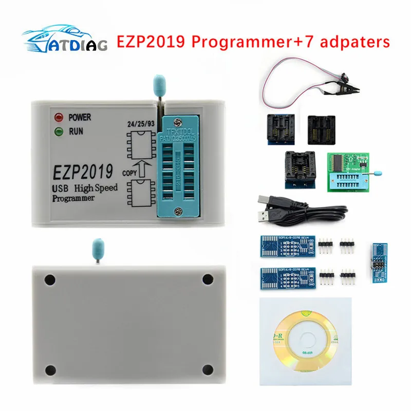 Высокоскоростной USB SPI программатор EZP2019 поддержка 24 25 93 EEPROM Flash BIOS Чип 5