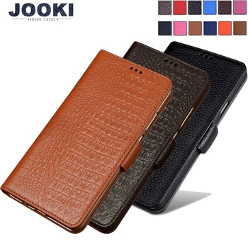 

JOOKI Luxury Flip Cover For Huawei P20 P20Lite Case Genuine Litchi Leather Wallet Card Holder Phone Case For Huawei P20 Pro