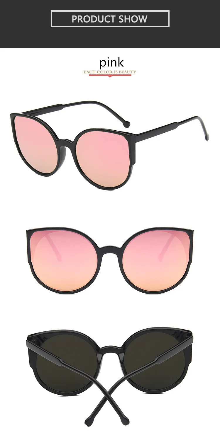 2017 Fashion Brand Sunglasses For Women Glasses Cat Eye Sun Glasses Male Mirror Sunglasses Men Glasses Female Vintage  Glasses (8)
