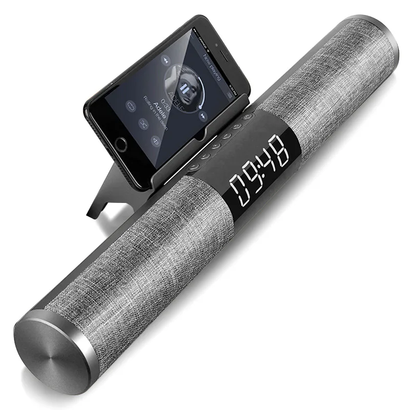

2019 Hot Sound Bar Bluetooth 4.2 Wireless Stereo TV Speaker 3D SoundBar Home Theater Subwoofer For DOY