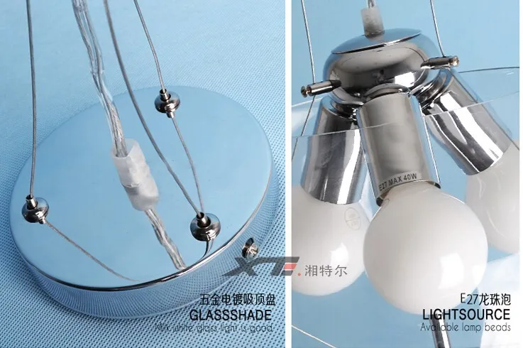 glass pendant lamps