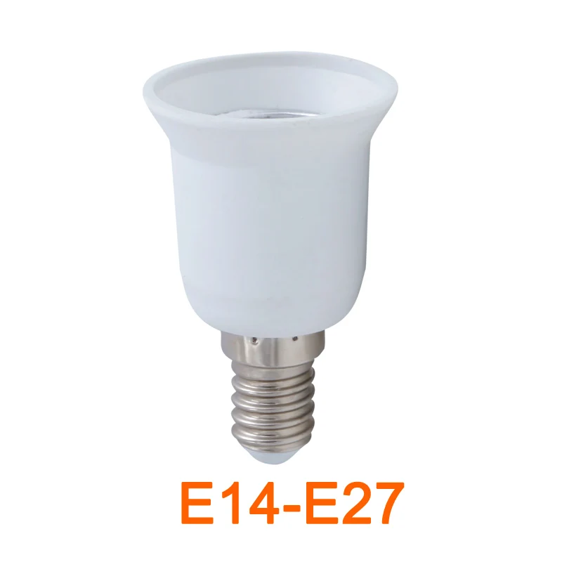 Гибкий E27 2* E14 4* E27 2* E27 ЕС к E27 удлинить светодиодный светильник лампы преобразования патрон конвертера адаптер гнездо типа MAX60W - Цвет: E14-E27