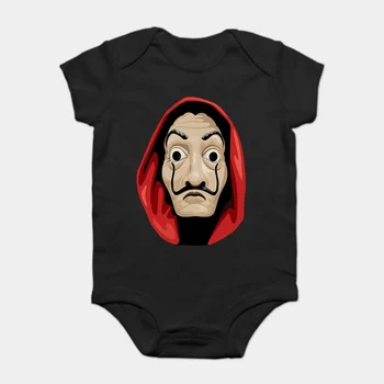 

Baby Onesie Baby Bodysuits kid t shirt El Profesor Bella ciao Tokyo la casa de papel Poplar Nice Fashionable Casual1