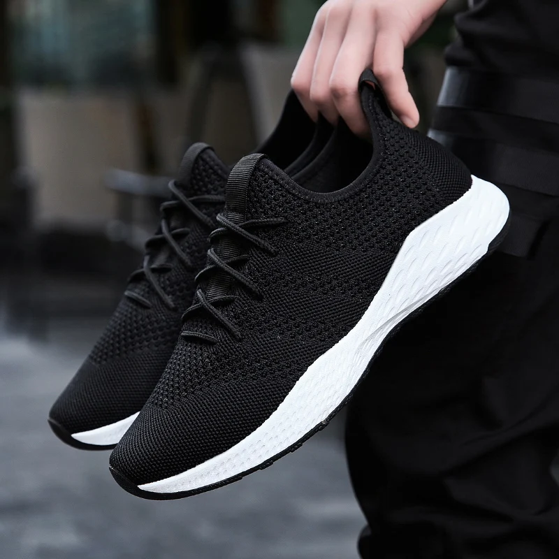 

2019 New shoes men plus size 39-46 lightweight summer adult Comfortable designer trainers Breathable fashion men sneakers #ON988