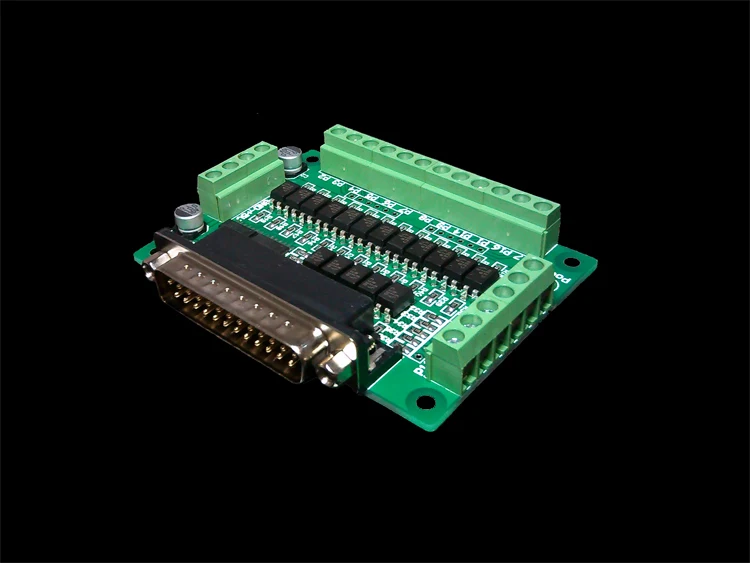 Плата интерфейса с параллельным портом CNC 25P 5DI 12DO Оптическая изоляция KCAM4 MACH3 EMC2