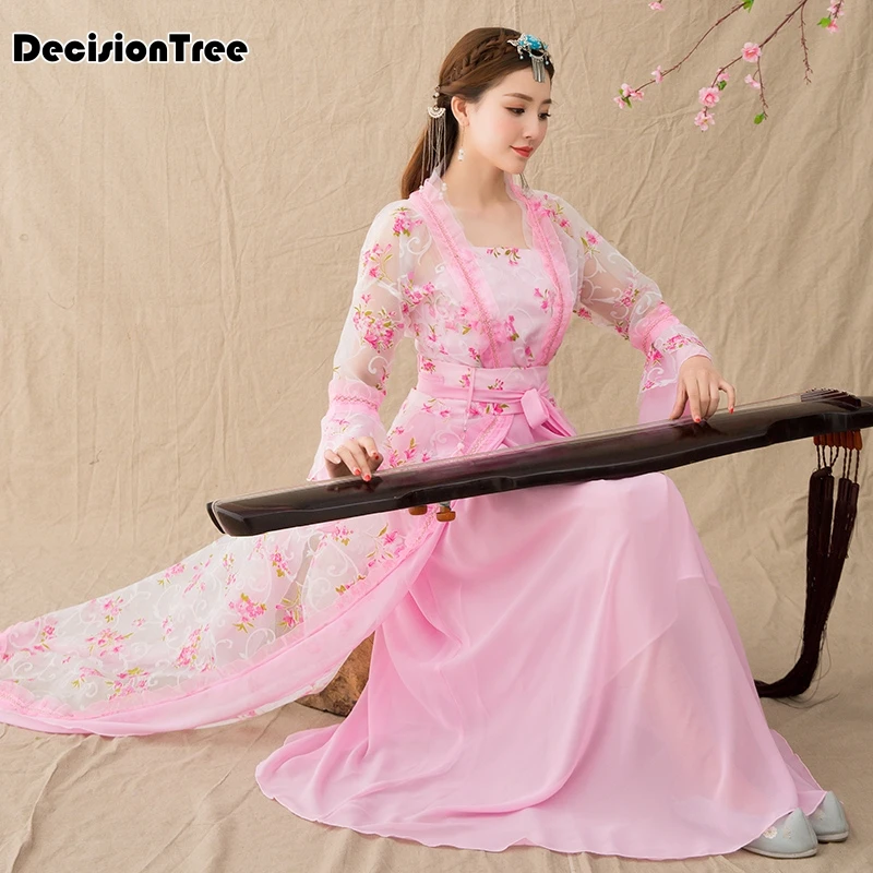 

2019 summer traditional women tang ancient chinese costume beautiful dance hanfu costume princess dynasty opera chinese hanfu