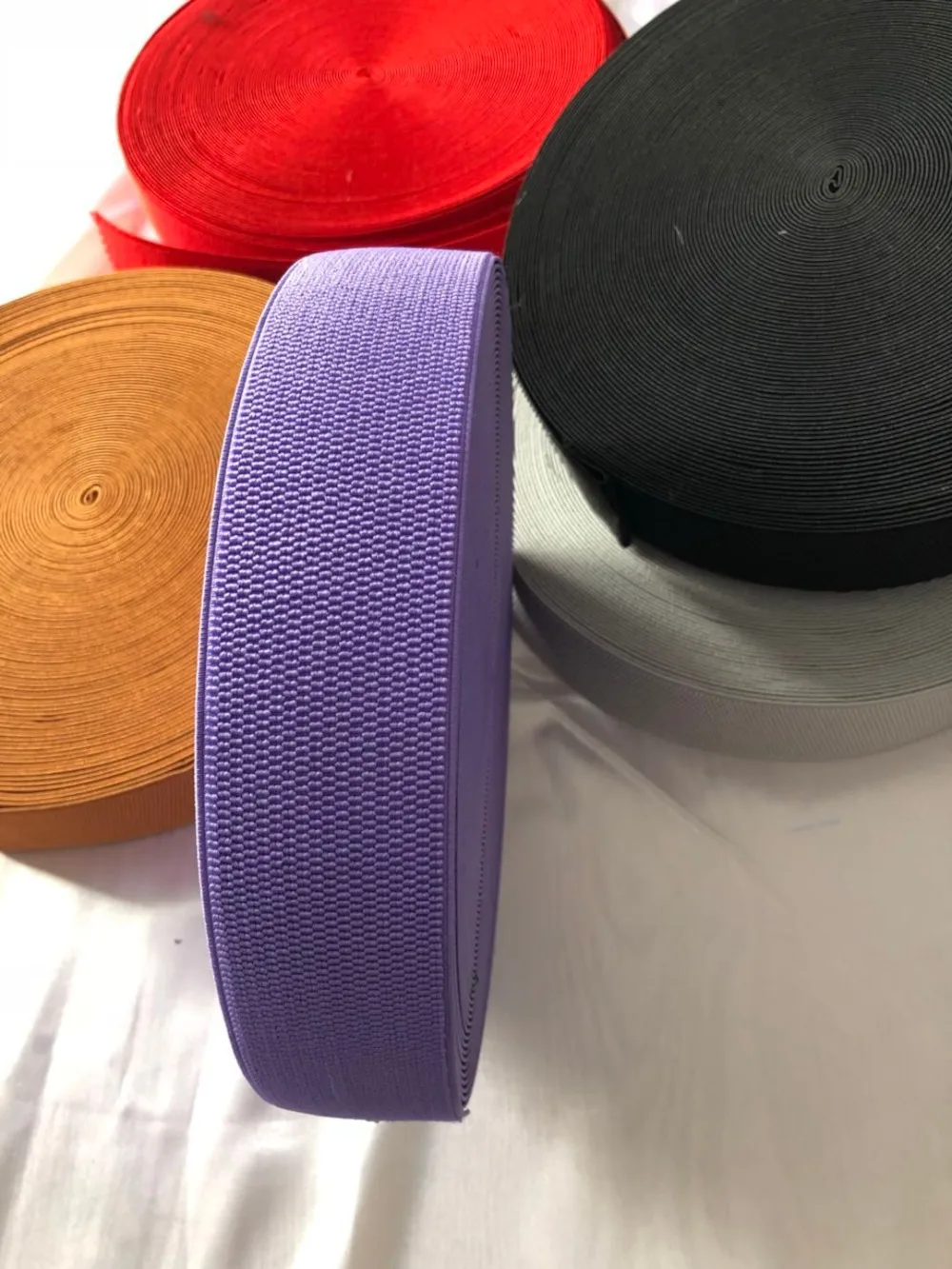 6 cm wide elastic The waist elastic band sealing Joker fashion woven