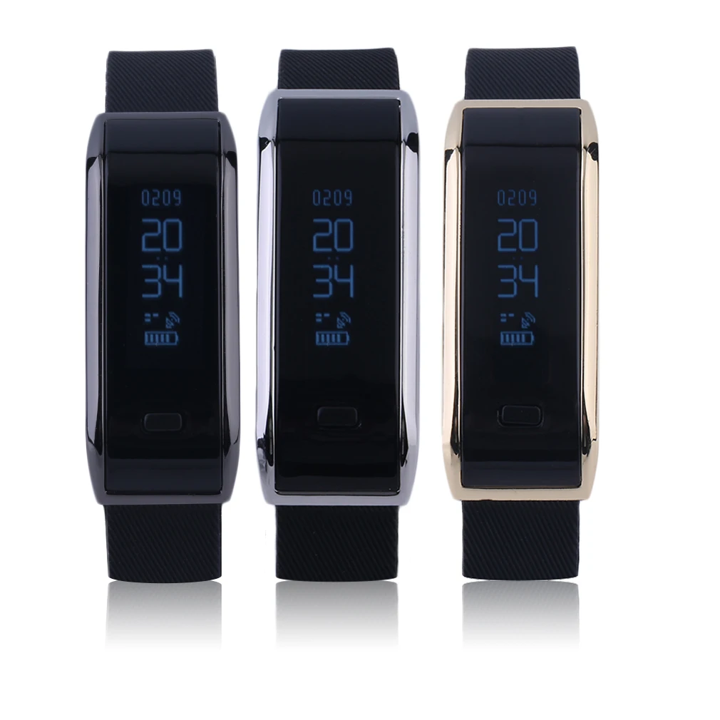 

TW07 Bluetooth Bracelet Sleep Fitness Sport Activity Tracker Call Reminder GPS Smart Brand Watch for Android