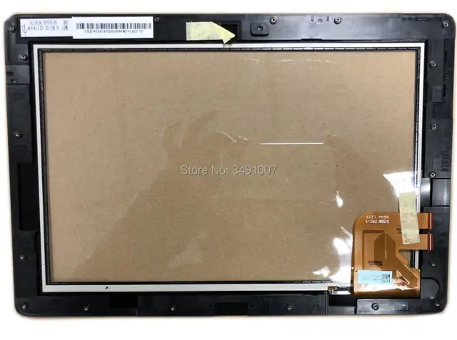 Para ASUS Pad TF300T JA-DA5158N-IBB 5158N FPC-1 pantalla táctil de cristal digitalizador con marco Para ASUS Pad TF300T JA-DA5158N-IBB 5158N FPC-1 pantalla táctil de cristal digitalizador con marco