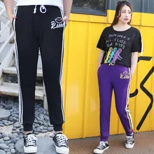 Women Sports Pant Sweatpants Large Size Stretch Drawstring Sports Yoga Trousers Running Jogging Yoga Casual Pants Sportswear