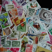 50 pçs/lote todos os diferentes romênia timbru especial comemorativo cancelado selos postais com pós marca para coleção