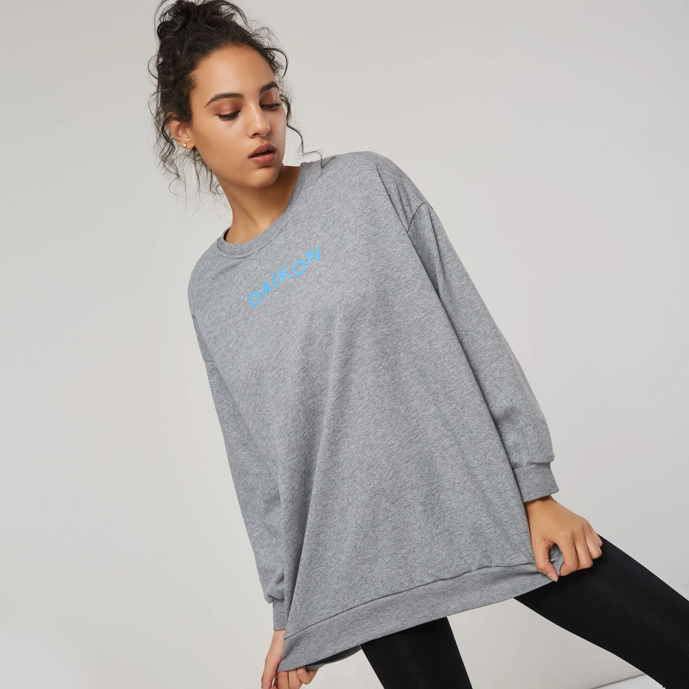 2018 Fall Casual Office Lady Plus Size Women Sweatshirts Loose Pullover