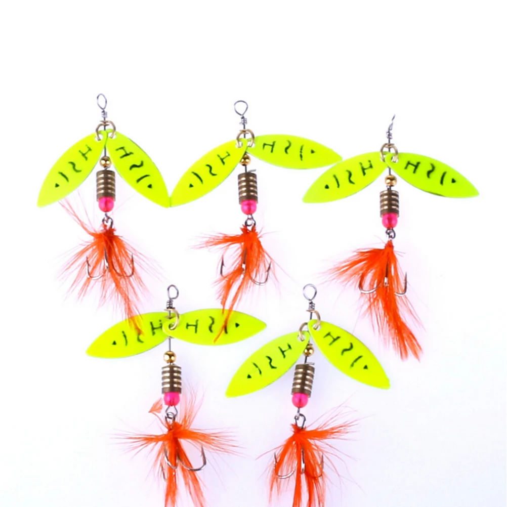 1Pc Artificial Spoon Lures Bass Lures Spinner Baits Fishing Lure Spoons