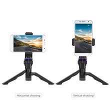 Universal Handheld Grip Stabilizer Phone DSLR camera Tripod Stand with Smartphone Clip Holder Bracket for Samsung Galaxy S7/S6