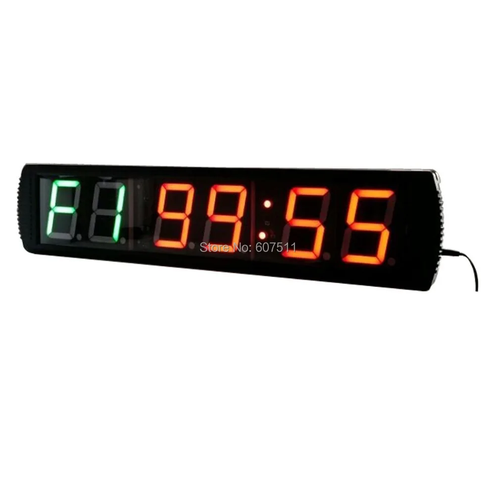 4�� Large Digital LED Count Down/Up Interval Timer Gym 4�� Large Digital LED Count Down/Up Interval Timer Gym