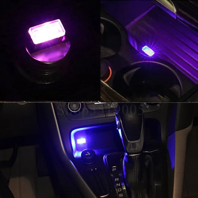 Car Styling Cup Holder storage box USB light accessories for opel astra