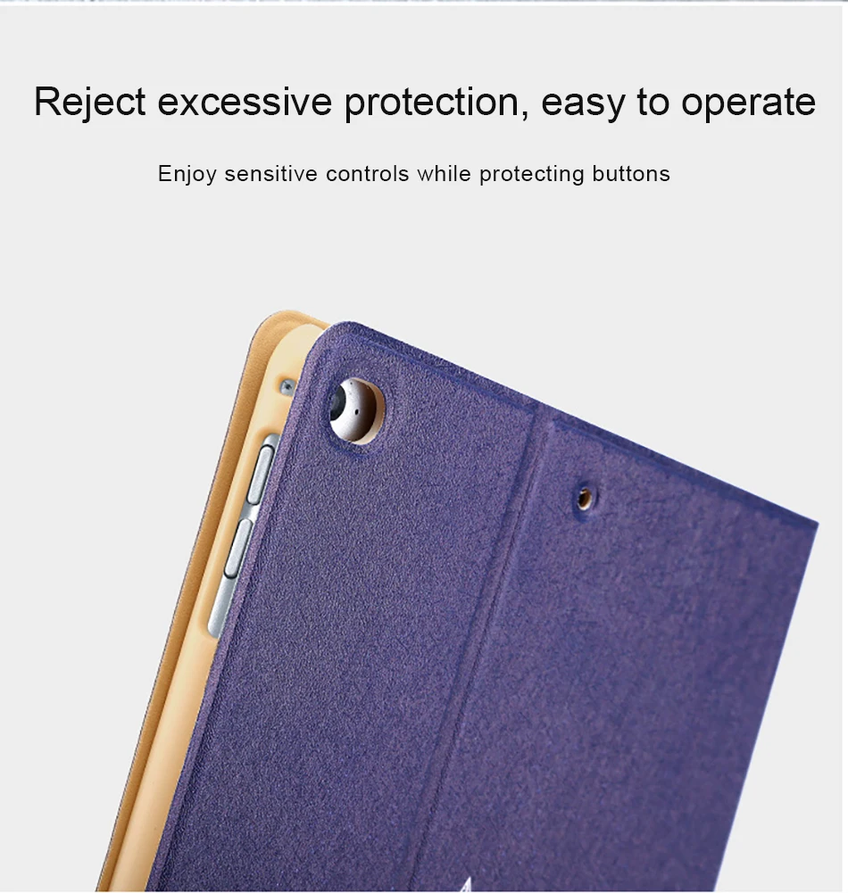 !ACCEZZ 9.7inch Smart Flip Case Shockproof Tablet Sleeve Cover For iPad 2 3 4 Protection Capa For ipad Air 1 2 Auto Sleep Shell (6)