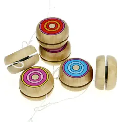 1 шт.. yoyo деревянные игрушки 4,5 см деревянные YO-YO мяч Spin Professional Yo-yo Классические игрушки для детского подарка I0056