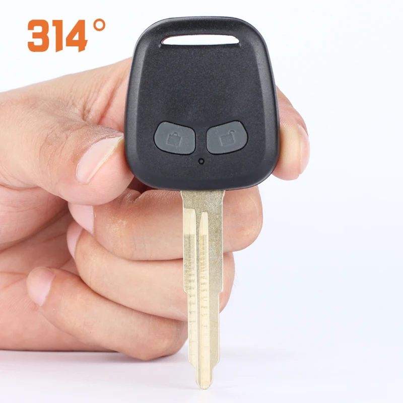 

Straight Two-button Car Remote Control Key Replacement Case Shell Suit For Mitsubishi Lancer Key Replacement Shell Accessories