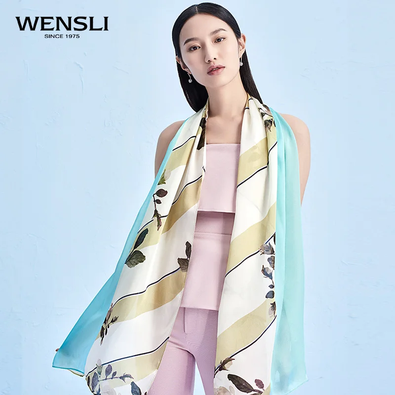 Wensli Silk Scarf - 12 animal sign per Chinese Zodiac Chart