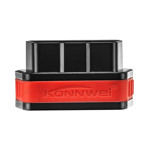 KONNWEI KW901 ELM327 Bluetooth 4,0 ODB2 диагностический сканер кода считыватель специально для IOS/iPhone/iPad адаптер ELM327 красная задняя панель - Цвет: Black Red