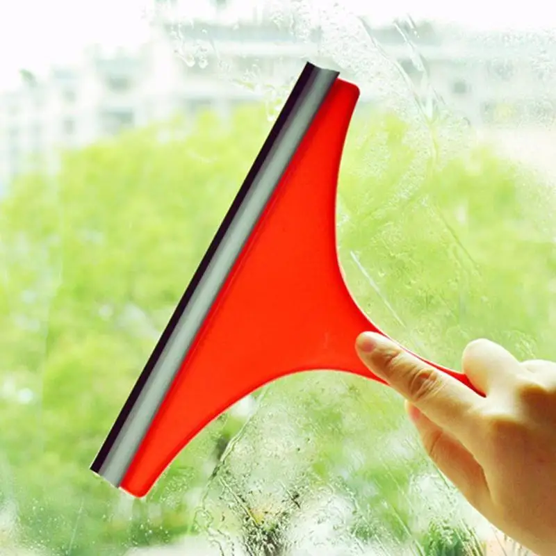 

Silicone Water Wiper Soap Cleaner Scraper Blade Squeegee Car Vehicle Windshield Window Washing Cleaning Accessories SQJ2942