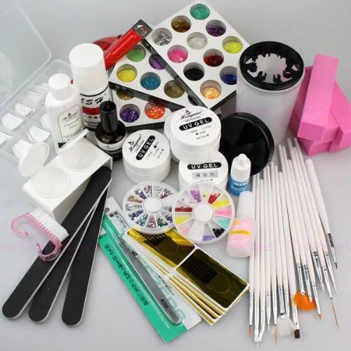 Venta caliente Polvo de Acrílico UV Gel Kit de Uñas Juego