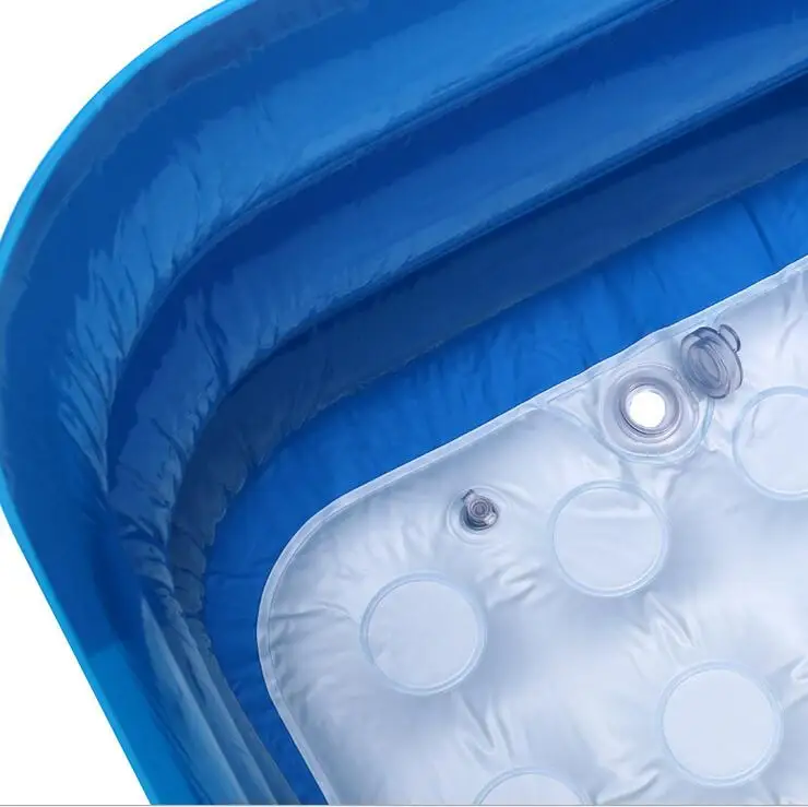 children's large inflatable pool thick green PVC baby swimming pool baby bath tub, float swimming bean bag beds