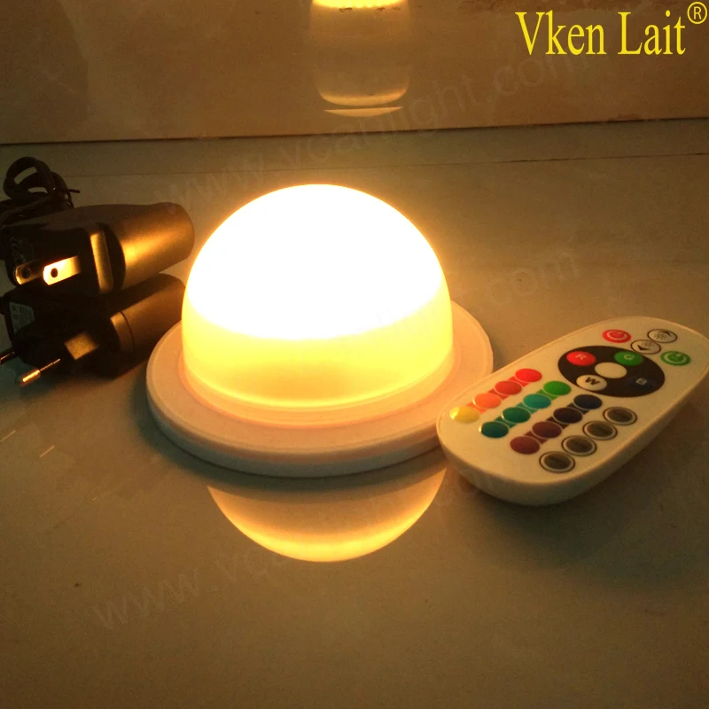 10 PCS DHL 48 LEDS Free Shipping RGB RF wireless remote control led light for plastic furniture cube twindoor replacement remote control 433mhz dhl free shipping