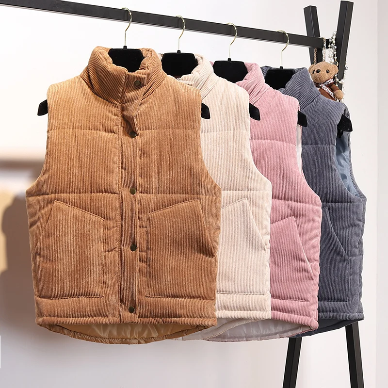 corduroy vest