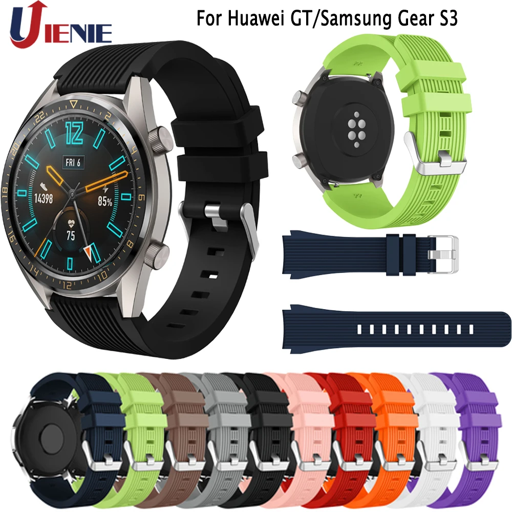 Ремешок для наручных часов браслет Samsung Gear S3 Frontier Classic Galaxy Watch 46 мм Huawei GT 2 умные