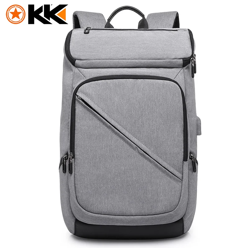 Мода 15,6, рюкзак для ноутбука для мужчин и женщин, USB зарядка, мужской рюкзак, Mochilas, рюкзаки для путешествий, школьный рюкзак, рюкзаки для подростков - Цвет: gray
