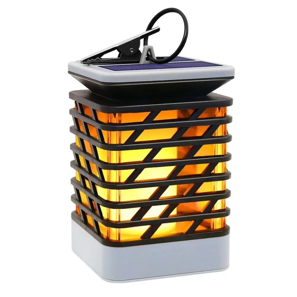 

Outdoor Solar Lamp Waterproof Flame Lamp Effect LED Garden Solar Light Landscape Lawn Flickering Emulation Fire Torch Lights