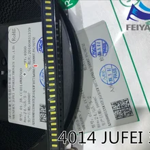 500 шт. светодиодный светильник jufei светодиодный Подсветка 0,3 Вт 3В 4014 холодный белый 90MA ЖК-дисплей Подсветка для ТВ Применение 01. JT.CB414BF-BC