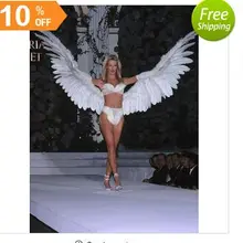 Индивидуальный уникальный высокого качества белый большой размер Ангел Дьявол Крылья сценическое представление косплей реквизит EMS