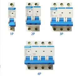 CHINT NXB-40 NXB-63 NXB-125 1P Американская классификация проводов 2р DZ47 обновления Мини автомат защити цепи Внутренний воздушный переключатель C Тип