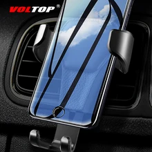 VOLTOP благородный кожаный чехол для телефона автомобиля интимные аксессуары воздуха на выходе Универсальный мобильный телефон навигации Поддержка Стенд авт