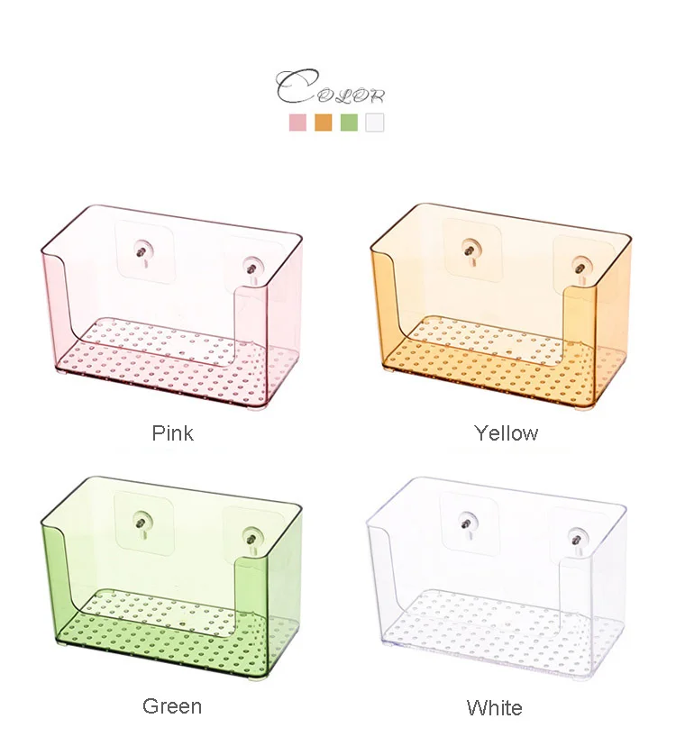Органайзер для макияжа настенное крепление косметический контейнер для хранения, для ванной косметический шампунь держатель для хранения коробка кухонная приправа полка для хранения