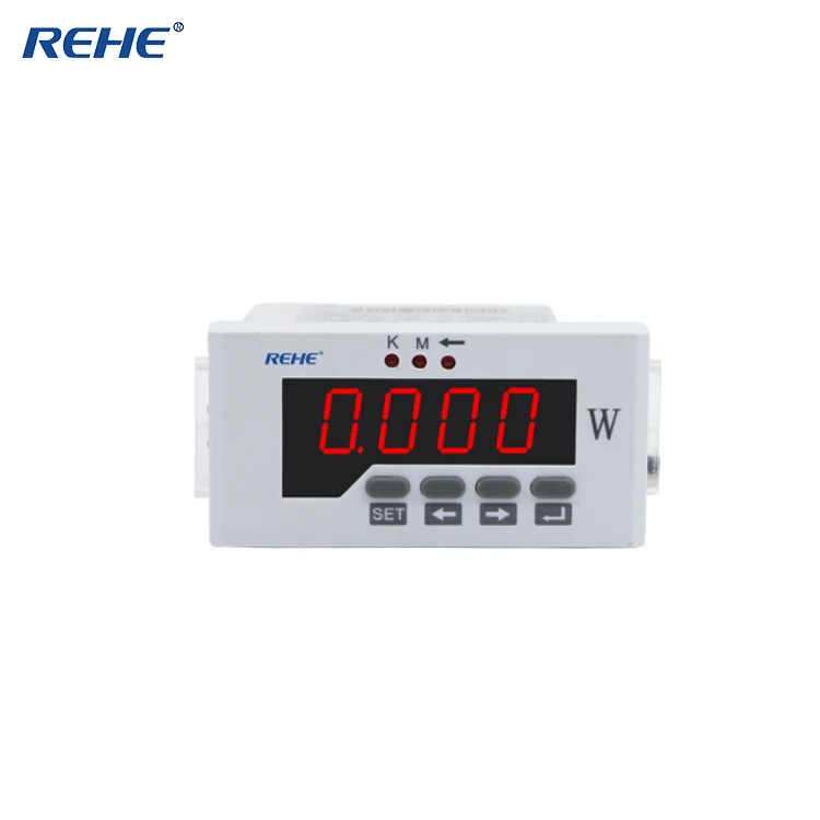 

REHE RH-P51 96*48MM Digital Single Phase Power Meter Power Analyzer