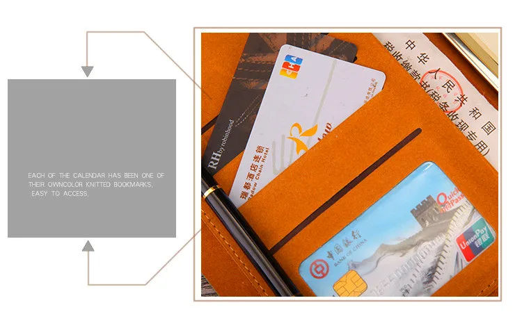 A5 Loose-leaf Notebook Imitation Leather PU Business Stationery Notebook Conference Record Book (12)