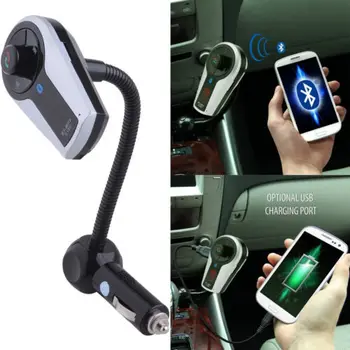 

2015 New Handsfree LCD Car Kit MP3 Player Wireless Bluetooth LCD FM Transmitter Modulator USB SD MMC Remote