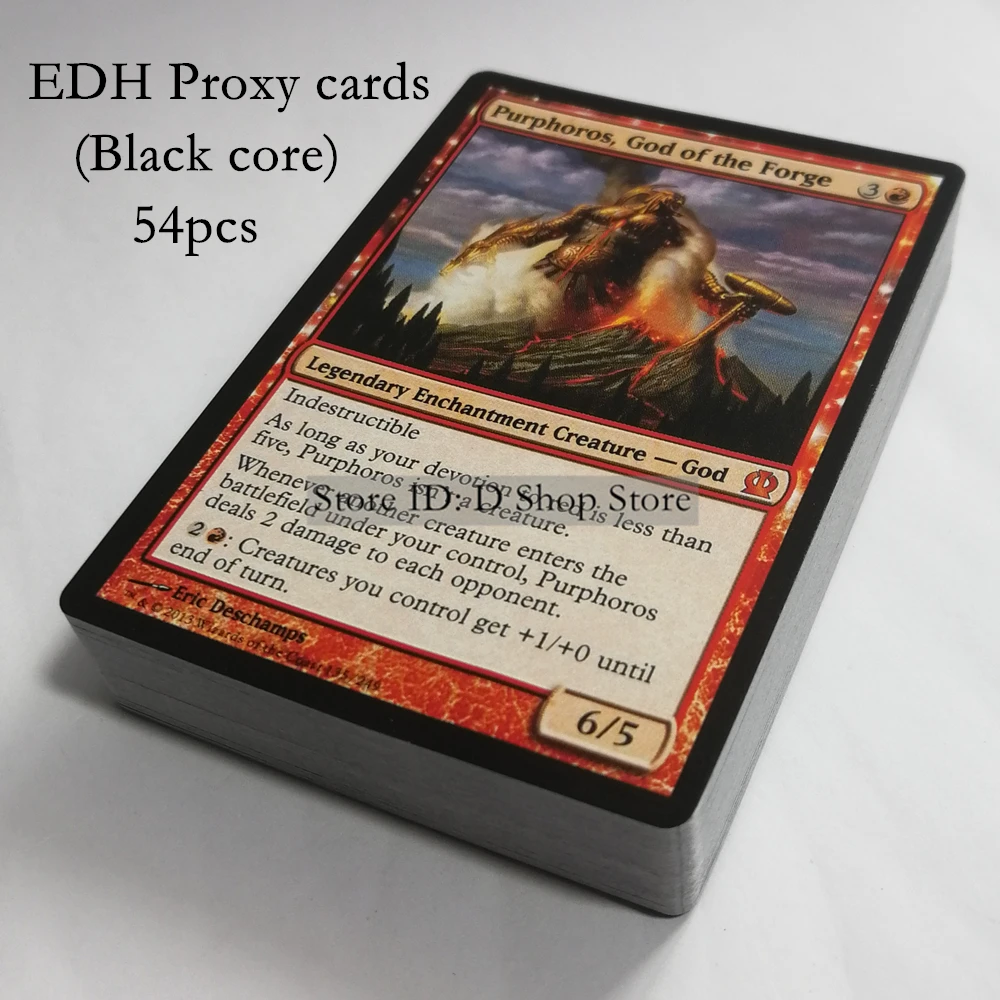

2019 Latest combination MTG Proxy cards Magic cards the gathering Blue core/Black core
