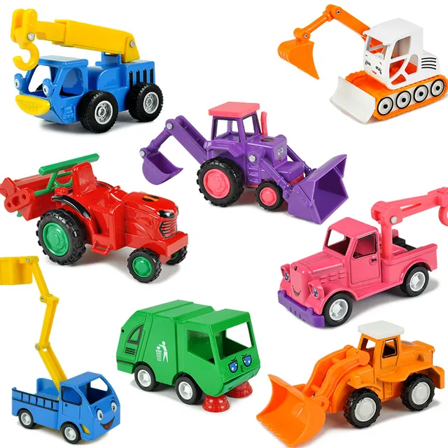 Bob the Builder Engineering vehicle 164 alloy Diecast Pull Back